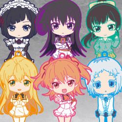 Nendoroid Plus Trading Rubber Straps: Shomin Sample