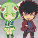黏土人Plus Dimension W ~ 維度戰記~ 收藏系列橡膠吊飾