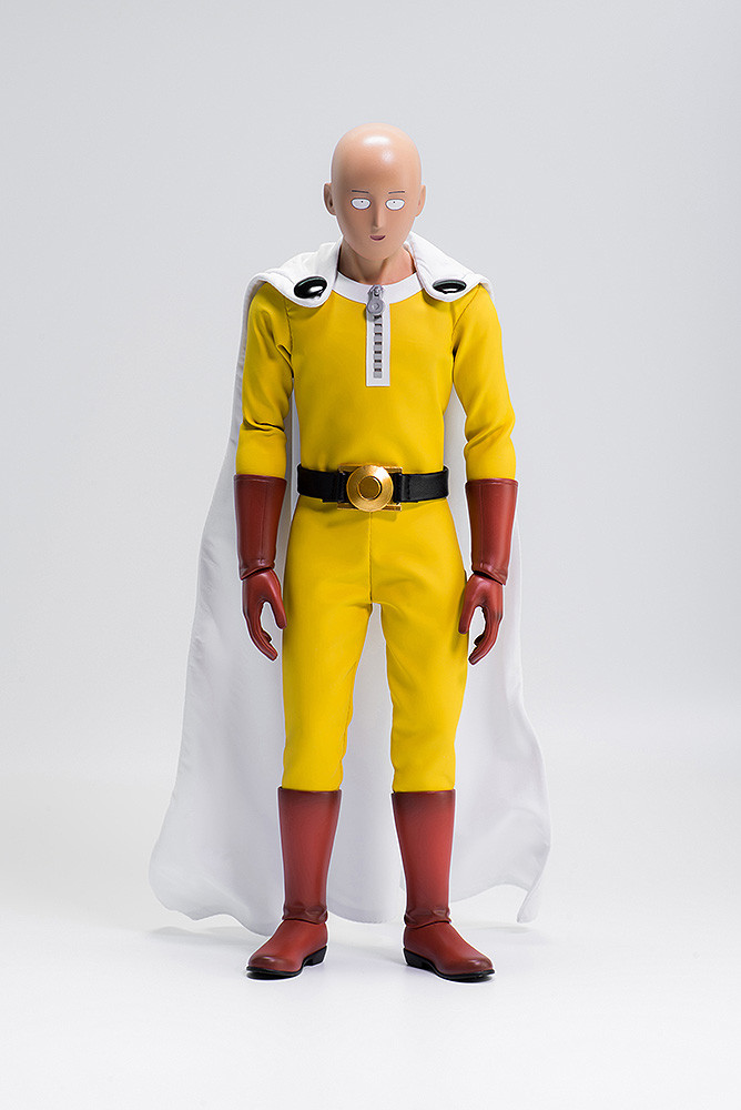 Custom Saitama Action Figure 8 Mego Scale 