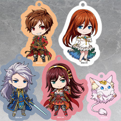 Nendoroid Plus: Grand Summoners Acrylic Keychain Set