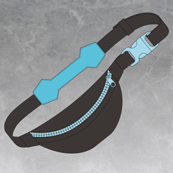 RWBY: Ice Queendom Fanny Pack (Ruby Rose: Lucid Dream)