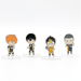 Displayed with other Haikyu!! Nendoroid Pins (sold separately).
